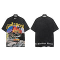 Godspeed Hollywood Car Graphic Short-Sleeve T-Shirt — front