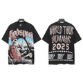 Godspeed World Tour Summer 2025 Skeleton Graphic T-Shirt — front