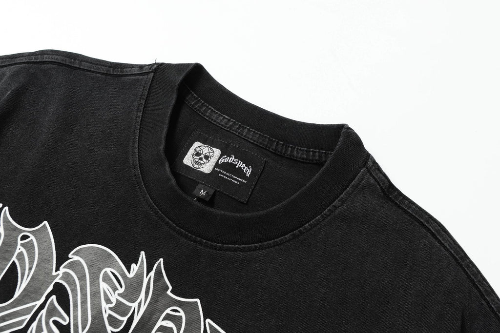 Godspeed Desert Skeleton Graphic Short-Sleeve T-Shirt — detail