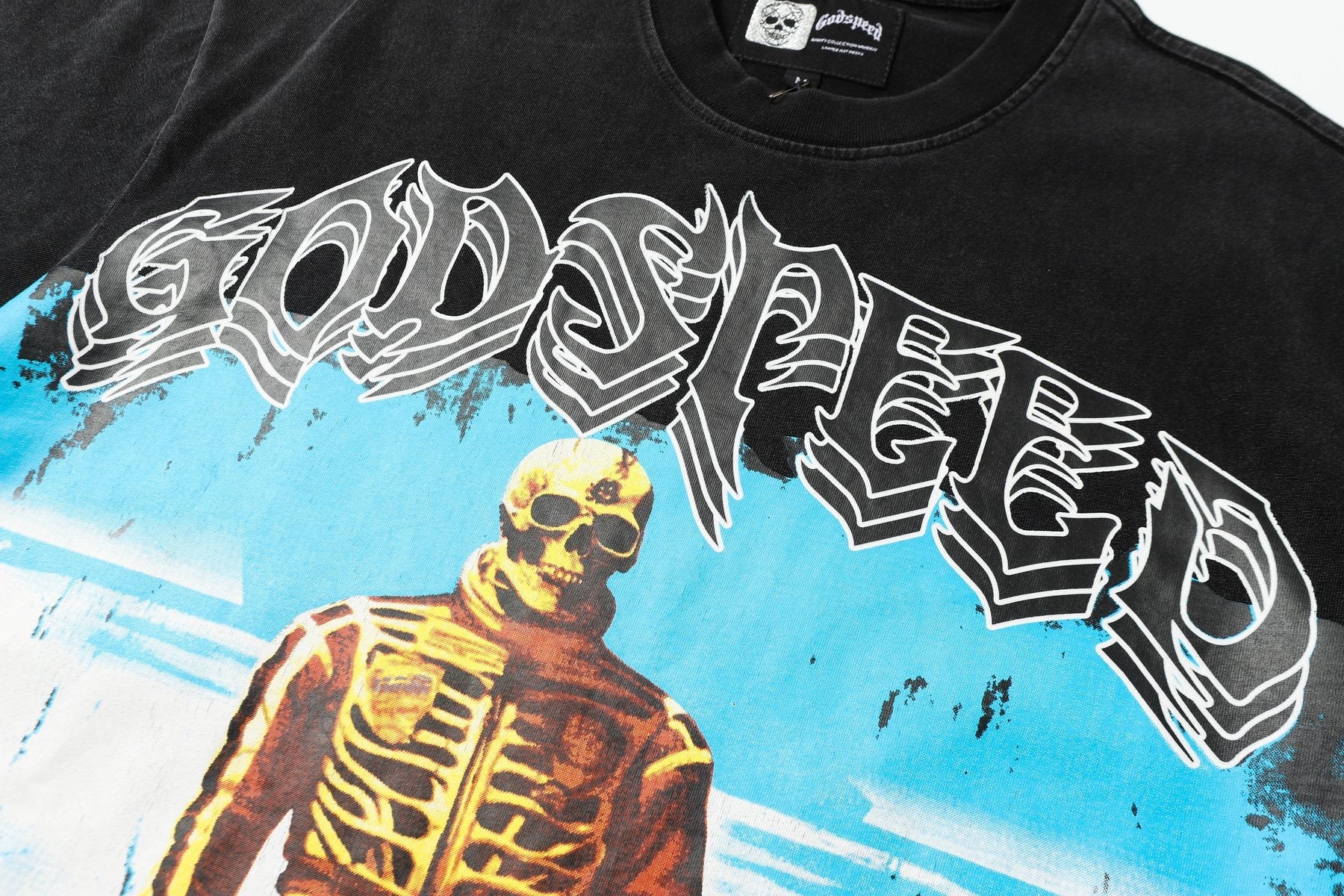 Godspeed Desert Skeleton Graphic Short-Sleeve T-Shirt — detail
