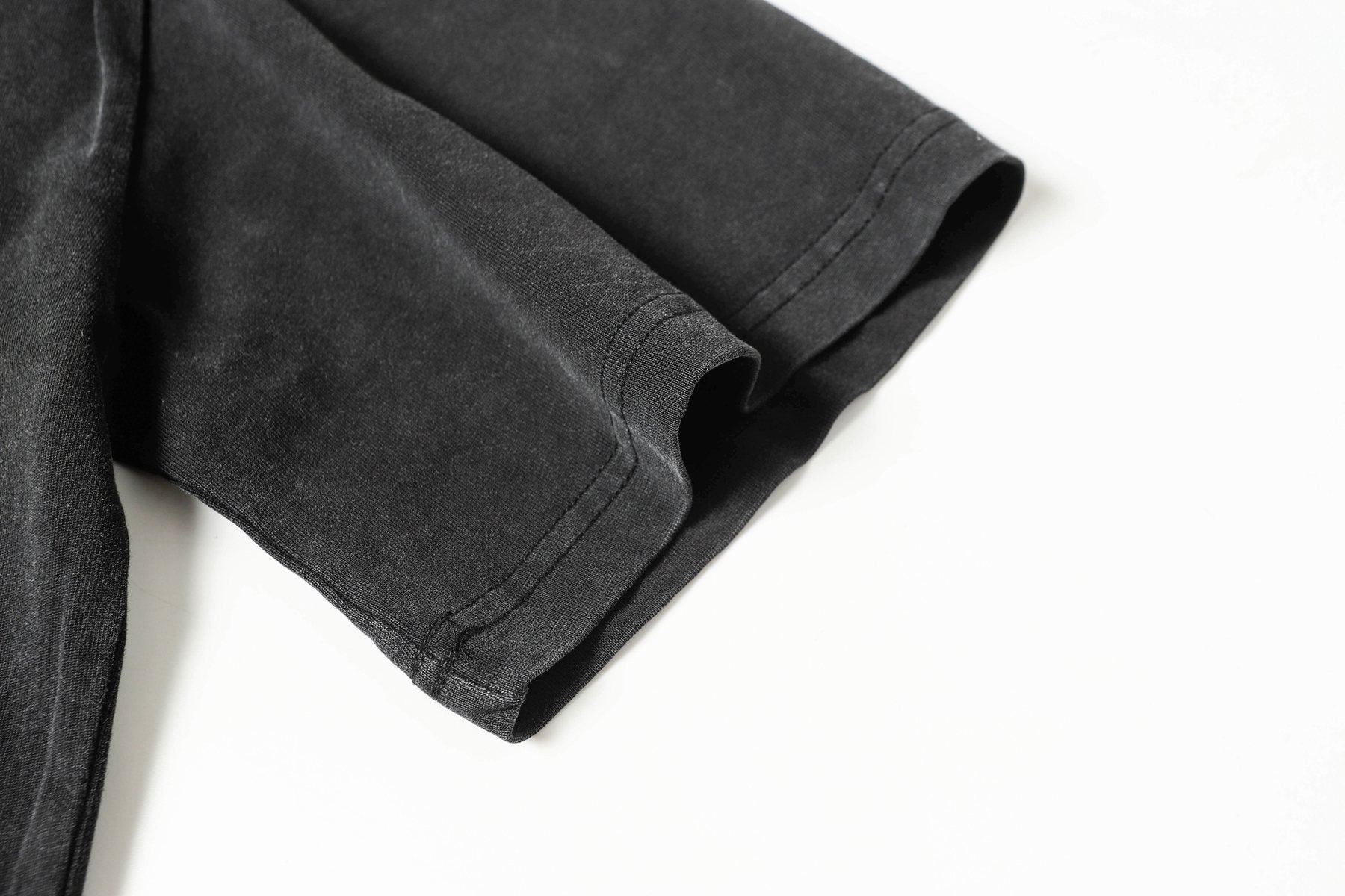 Godspeed Out of Many One Washed Black Graphic T-Shirt — detail