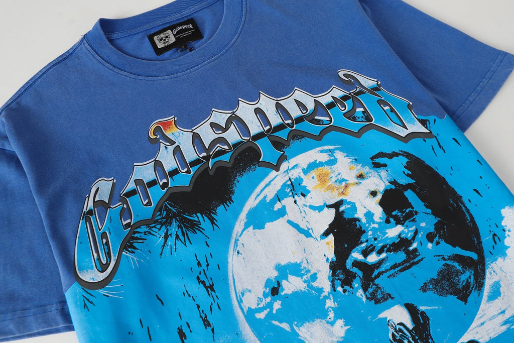 Godspeed Washed Rock Graphic T-Shirt — detail