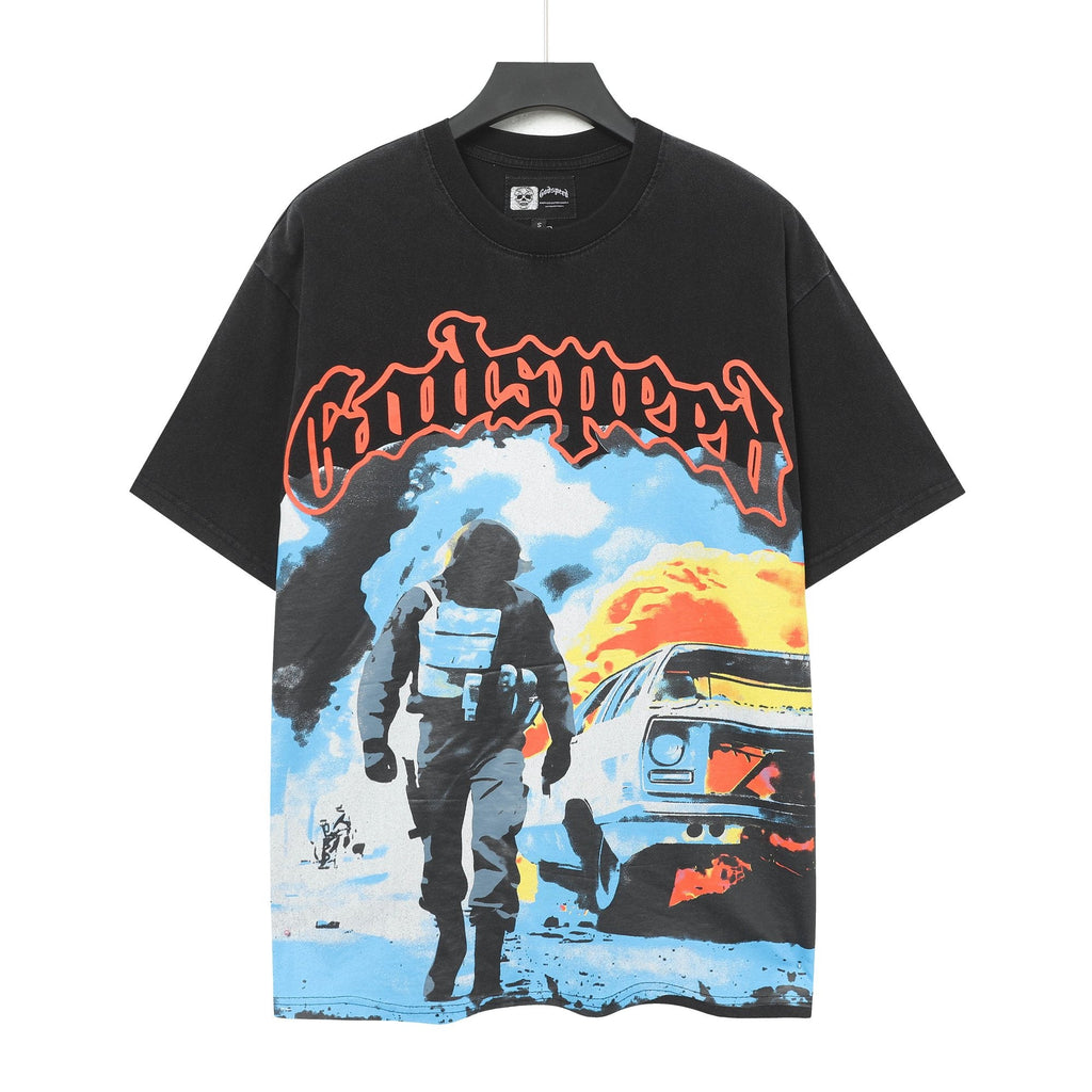 Godspeed Out Of Many One Graphic T-Shirt — hero