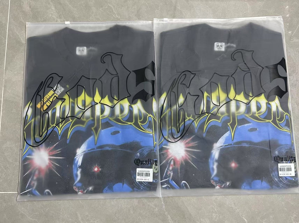 Godspeed Cyber Robot Graphic T-Shirt — context