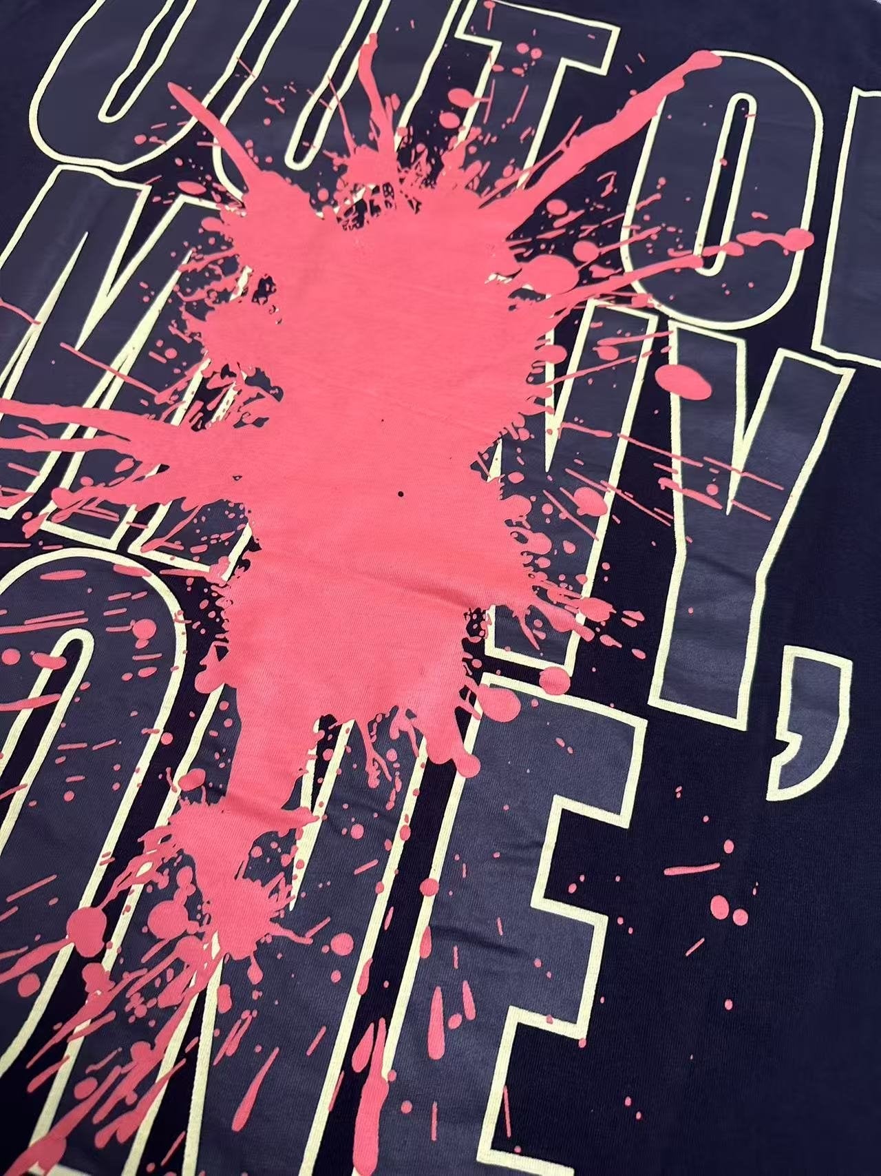 Godspeed Car Graffiti Graphic T-Shirt — detail