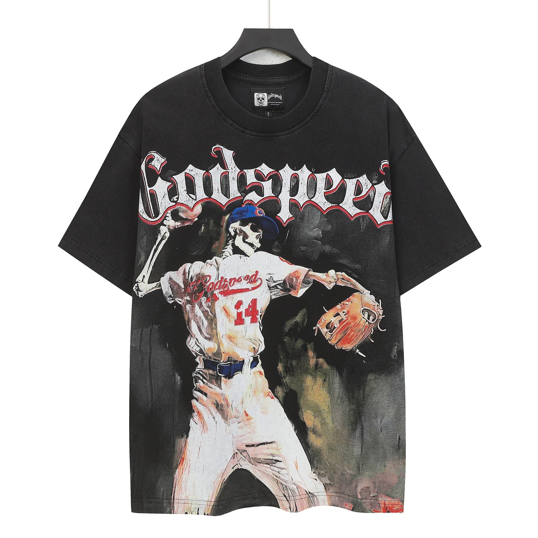 Godspeed Padres 14 Baseball Graphic T-Shirt — hero