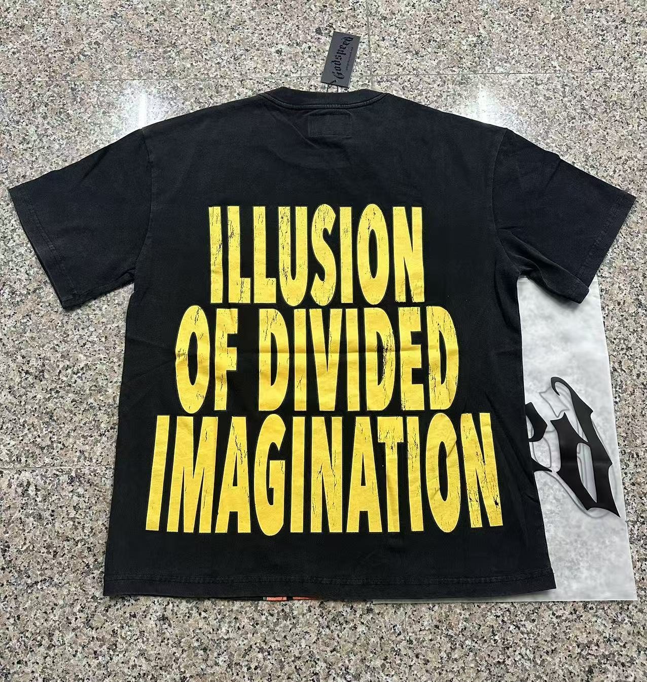 Godspeed Illusion of Divided Imagination Graphic T-Shirt — back