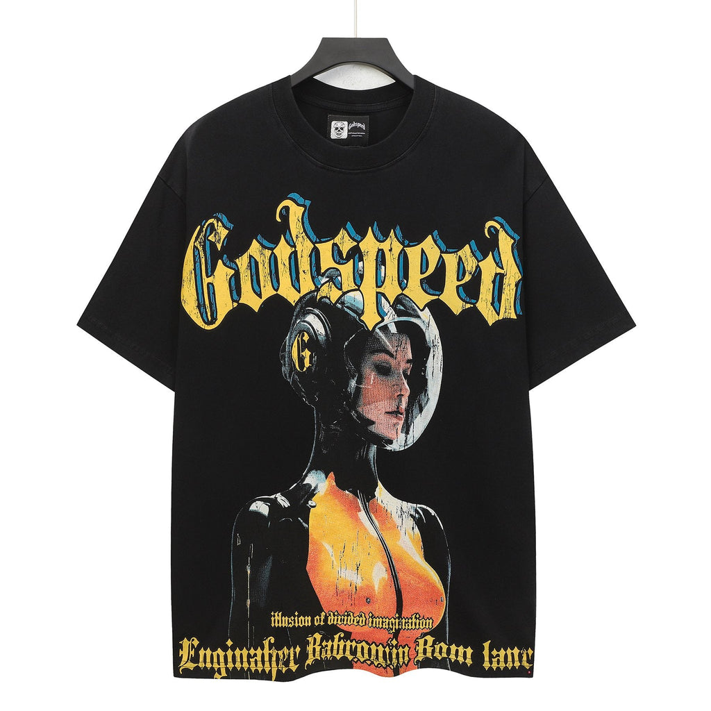 Godspeed Illusion of Divided Imagination Graphic T-Shirt — hero