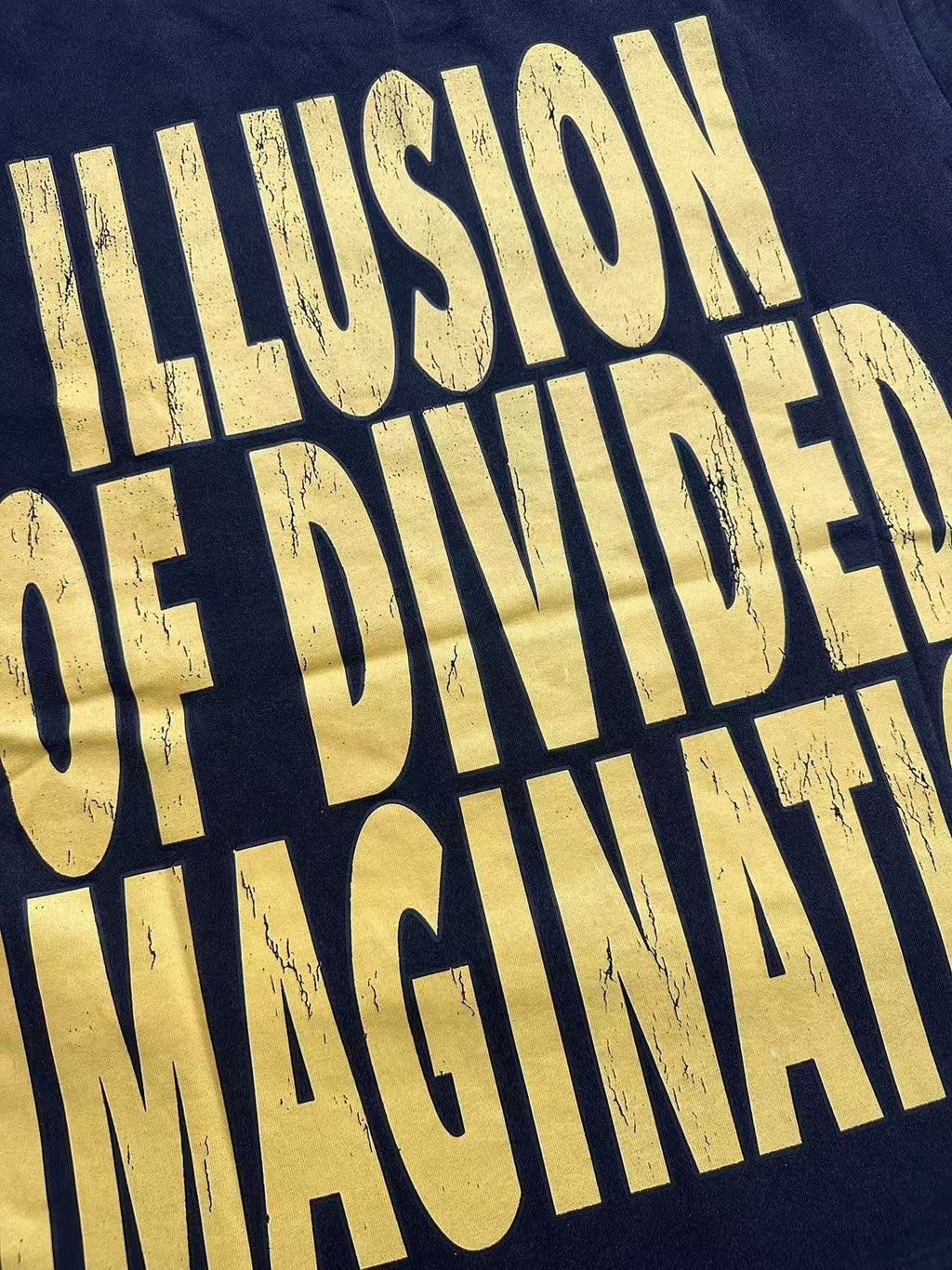 Godspeed Illusion of Divided Imagination Graphic T-Shirt — detail