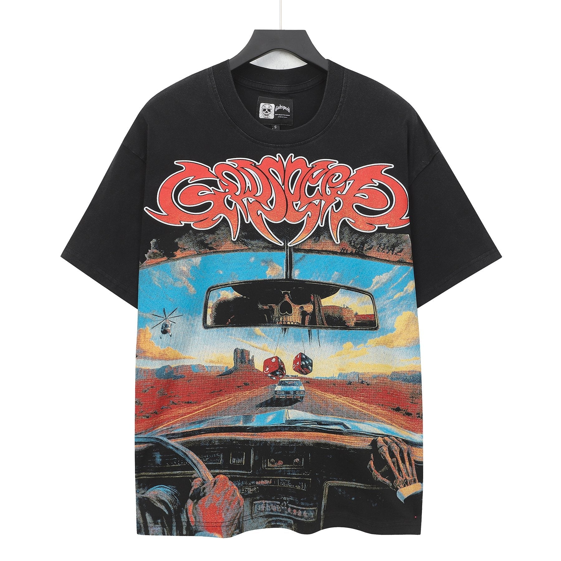 Godspeed Washed Rock Graphic T-Shirt — hero