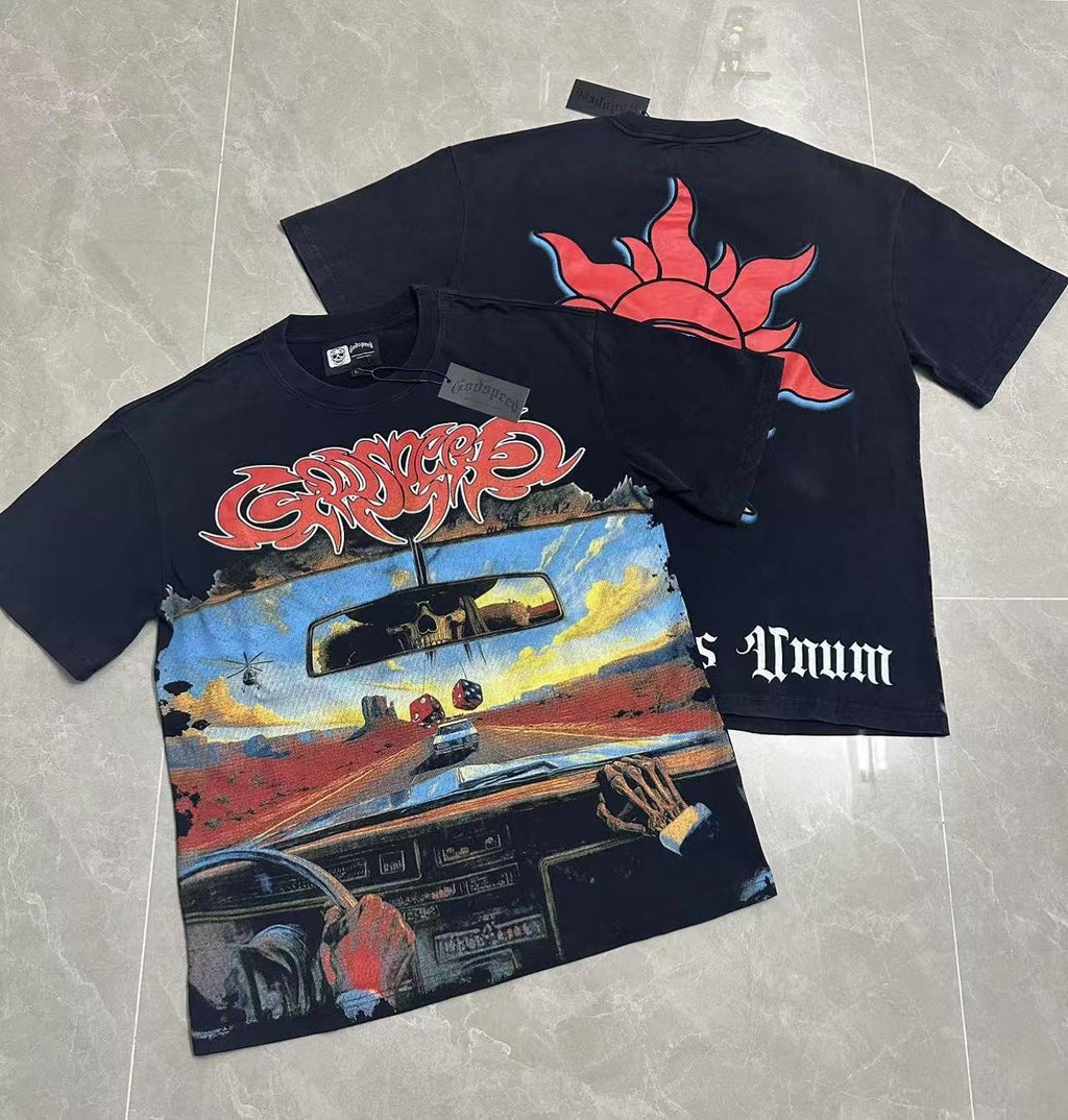 Godspeed Washed Rock Graphic T-Shirt — context