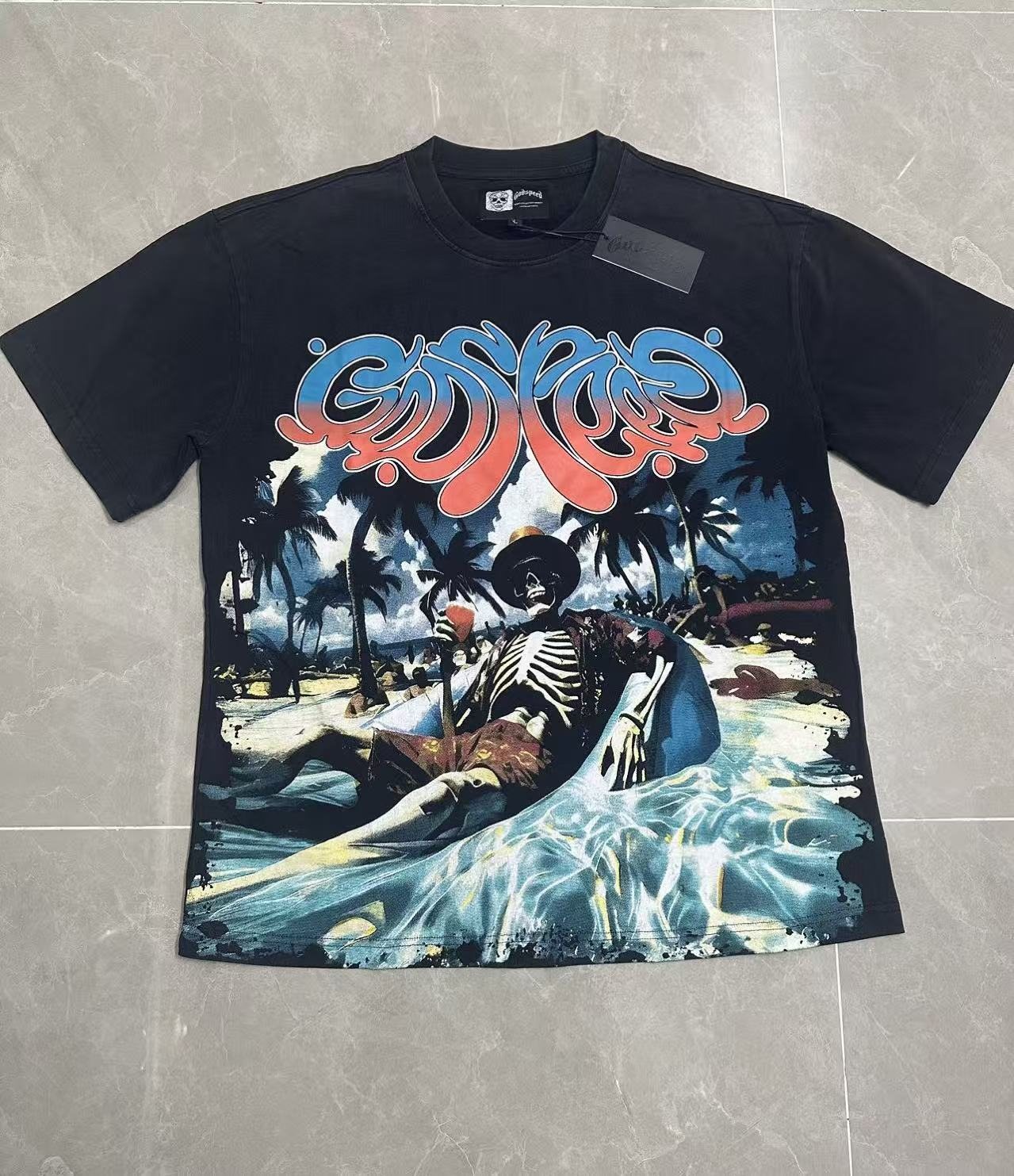 Godspeed Rock Graphic Short-Sleeve T-Shirt — front