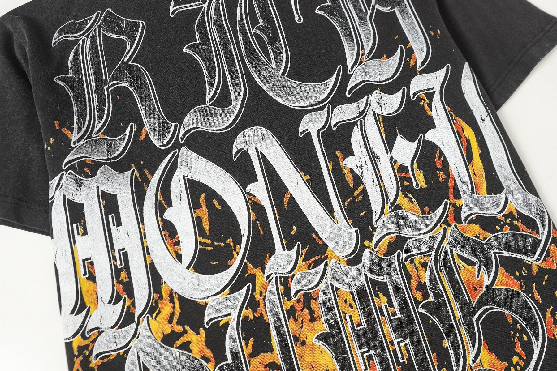 Godspeed Rich Money Drugs Graphic T-Shirt — detail