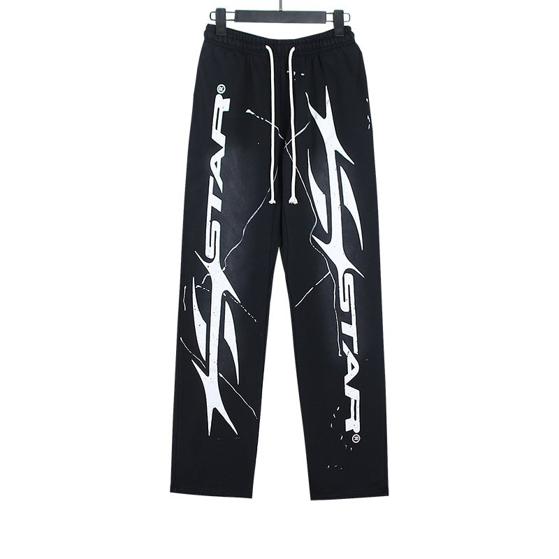 Hellstar Washed Star Graphic Sweatpants — hero