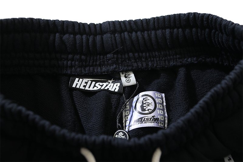 Hellstar Washed Star Graphic Sweatpants — neck_label