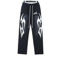 Hellstar Washed Black Front Graphic Sweatpants — hero