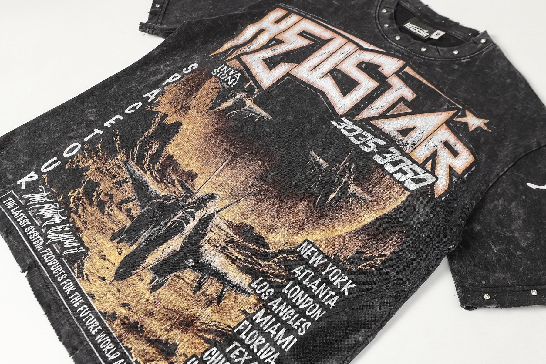 Hellstar Space Tour Graphic T-Shirt — front