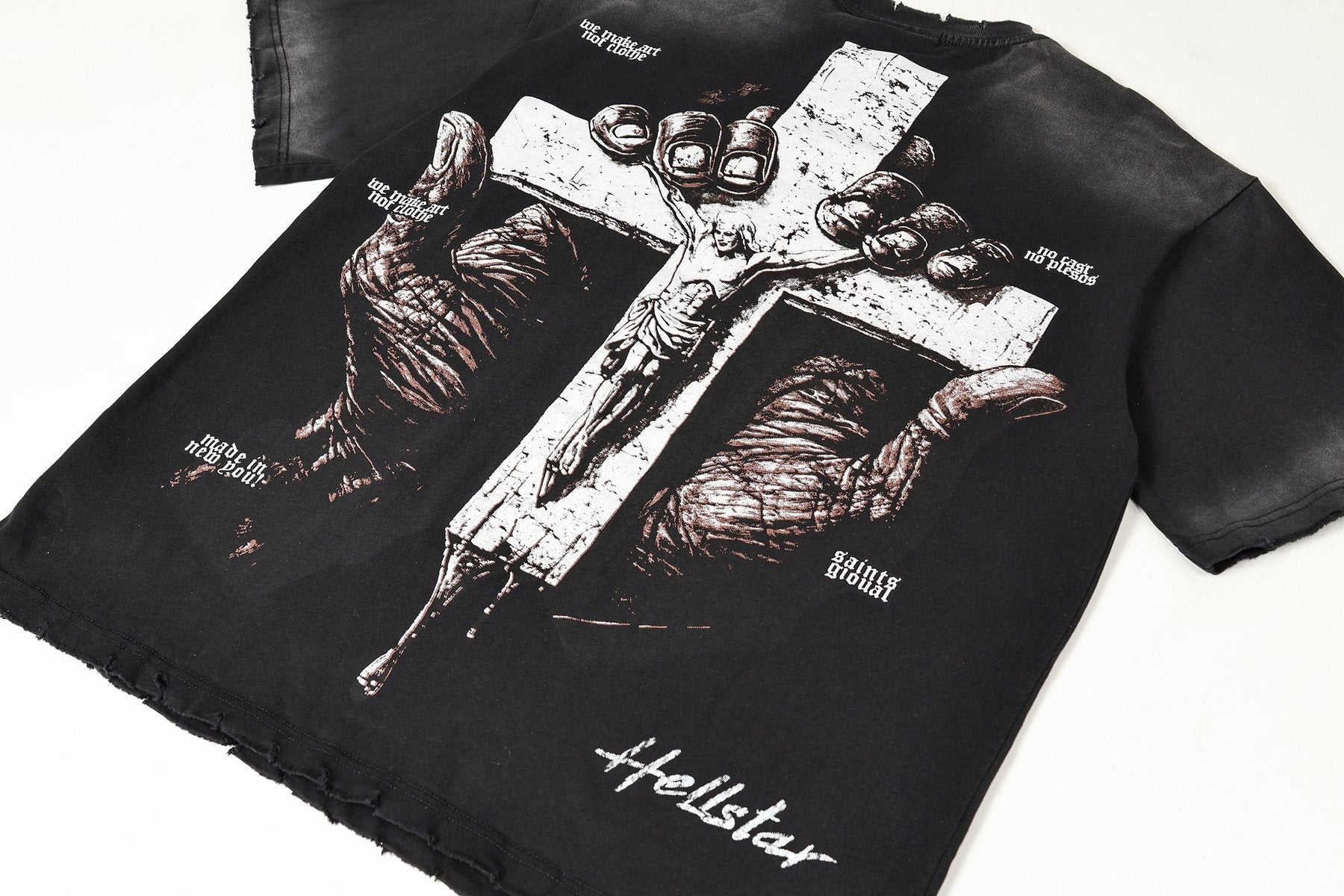 Hellstar Skull Crown Graphic T-Shirt — detail
