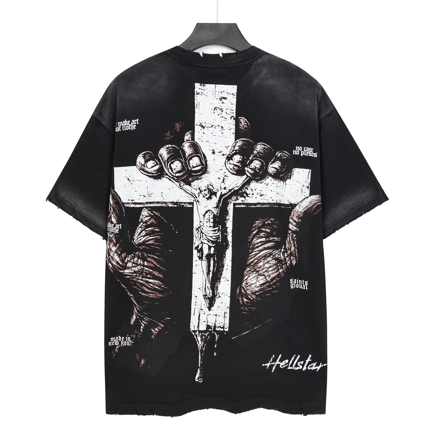Hellstar Skull Crown Graphic T-Shirt — back