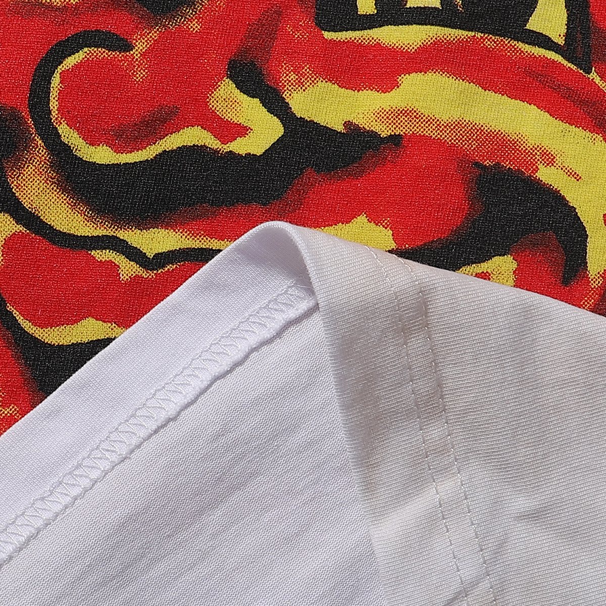 MAJESTIK Fearless Sun Graphic T-Shirt — detail