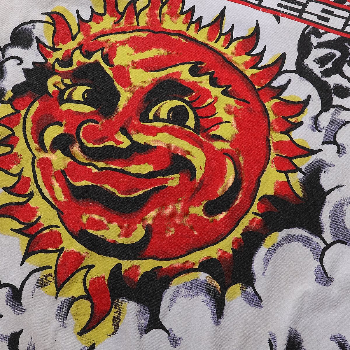 MAJESTIK Fearless Sun Graphic T-Shirt — detail