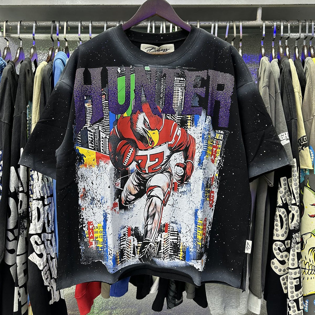 BKYS Revival Football & City List Graphic T-Shirt — context