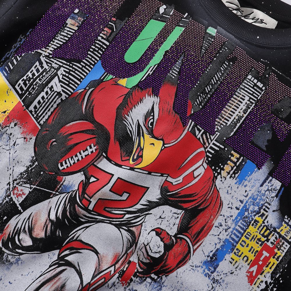 BKYS Revival Football & City List Graphic T-Shirt — detail