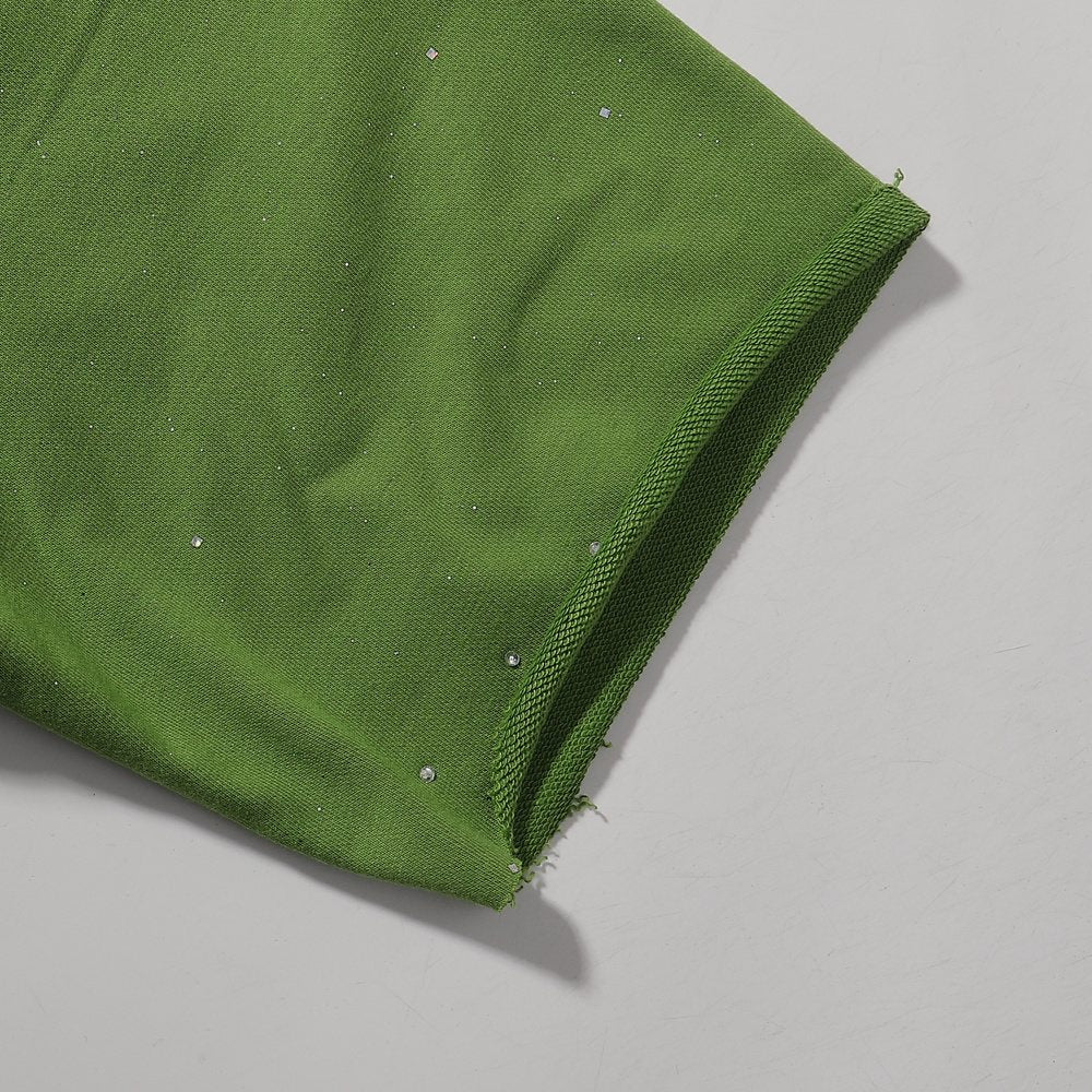 BKYS Revival Rhinestone Graphic Cropped T-Shirt — detail