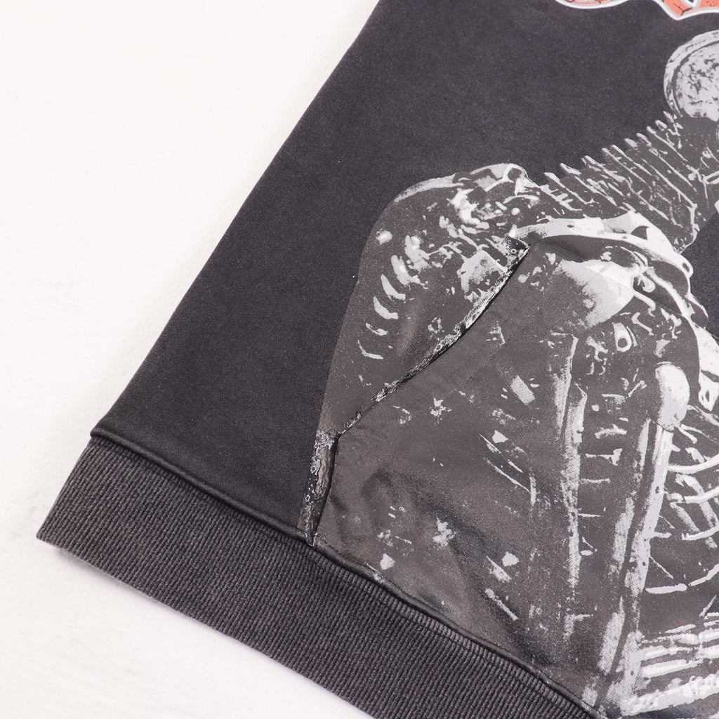 Godspeed Guitar Skeleton Graphic Hoodie — detail