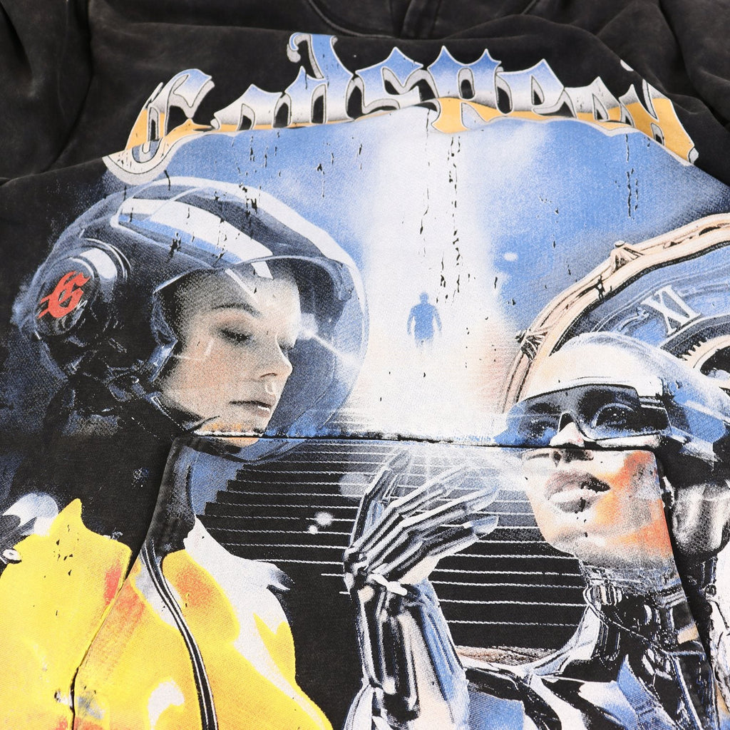 Godspeed Out of Many One Graphic Hoodie — detail