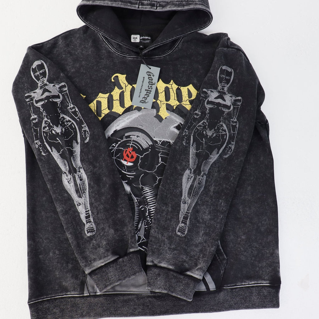 Godspeed Out of Many One Graphic Hoodie — front