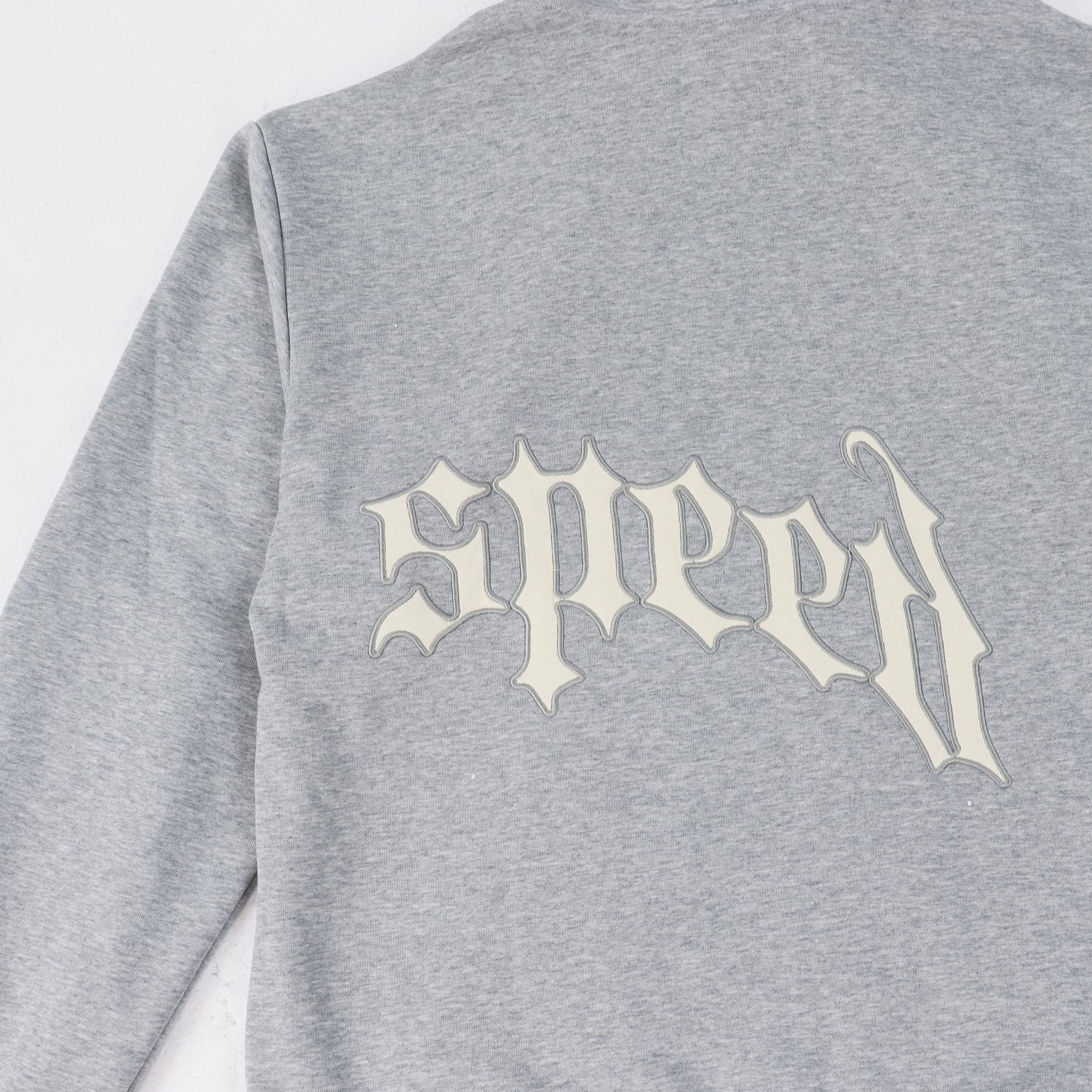 Godspeed White Gothic Zip Hoodie & Jogger Matching Set — detail