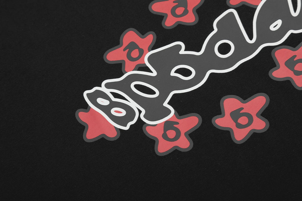 Sp5der Flower Graphic Short-Sleeve T-Shirt — detail