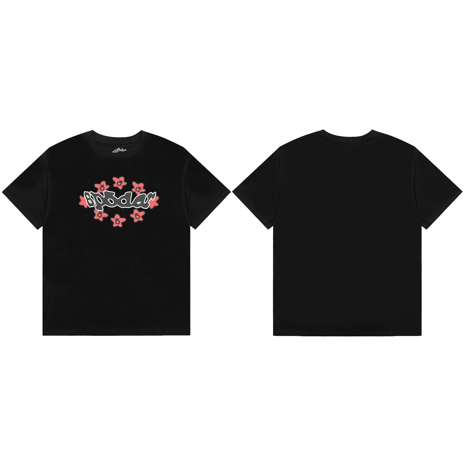 Sp5der Flower Graphic Short-Sleeve T-Shirt — back