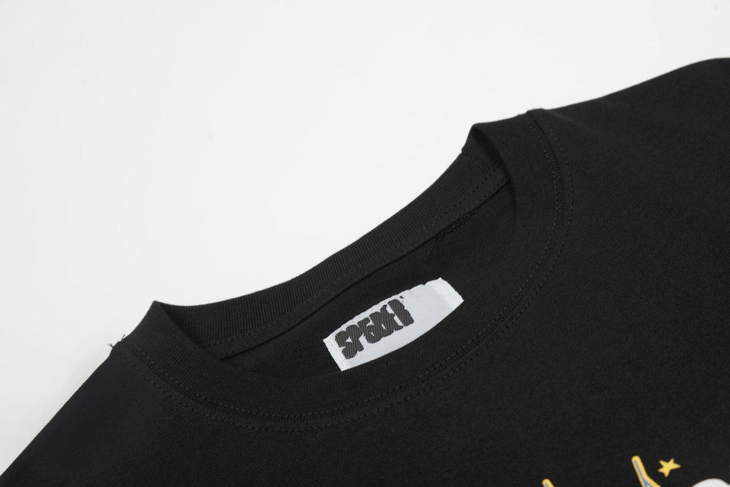 Sp5der Spiderweb Graphic T-Shirt — neck_label