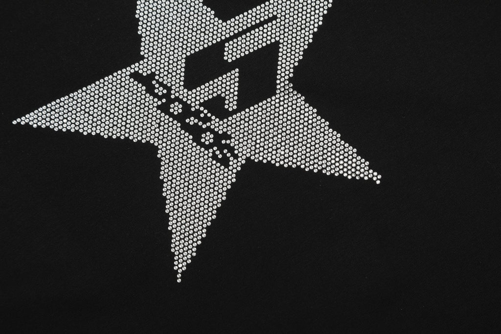 Sp5der Star Graphic T-Shirt — detail