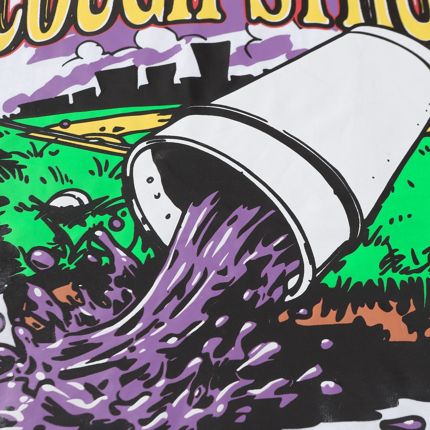 THAT'S A AWFUL LOT OF COUGH SYRUP Baseball Graphic T-Shirt — detail