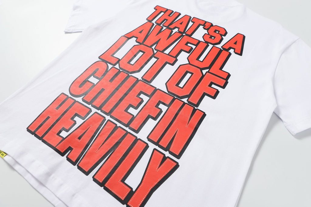 THAT'S A AWFUL LOT OF COUGH SYRUP Cartoon Car Short-Sleeve T-Shirt — detail