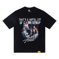 THAT'S A AWFUL LOT OF COUGH SYRUP Front & Back Graphic Short-Sleeve T-Shirt — hero