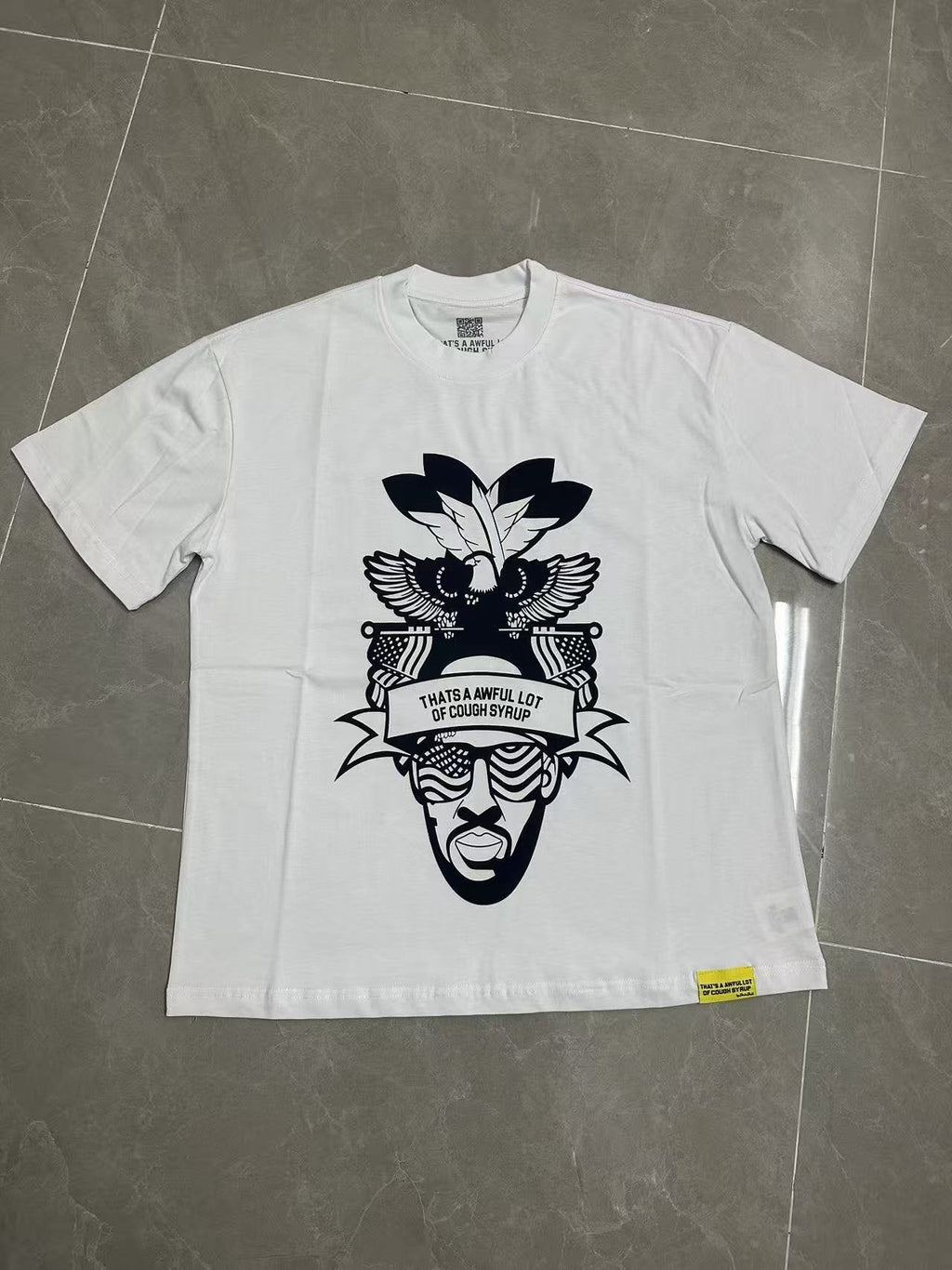 THAT'S A AWFUL LOT OF COUGH SYRUP P47 Graphic T-Shirt — front