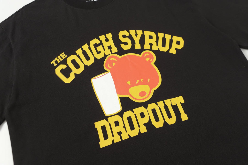 THAT'S A AWFUL LOT OF COUGH SYRUP Front & Back Graphic T-Shirt — detail