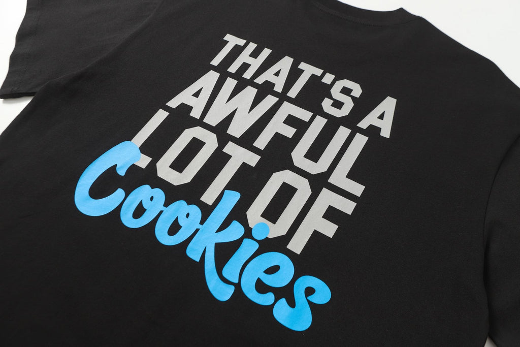 THAT'S A AWFUL LOT OF COUGH SYRUP Cookies & Cash Graphic T-Shirt — detail