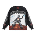 Godspeed E Pluribus Unum Washed Black Long-Sleeve T-Shirt — hero