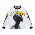 Godspeed Robot Graphic Long-Sleeve T-Shirt — hero