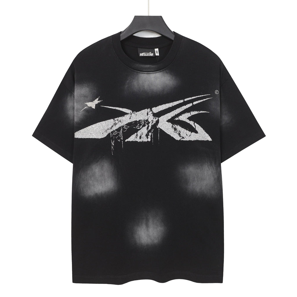 Hellstar Airbrushed Insect & Spiderweb Graphic T-Shirt — hero