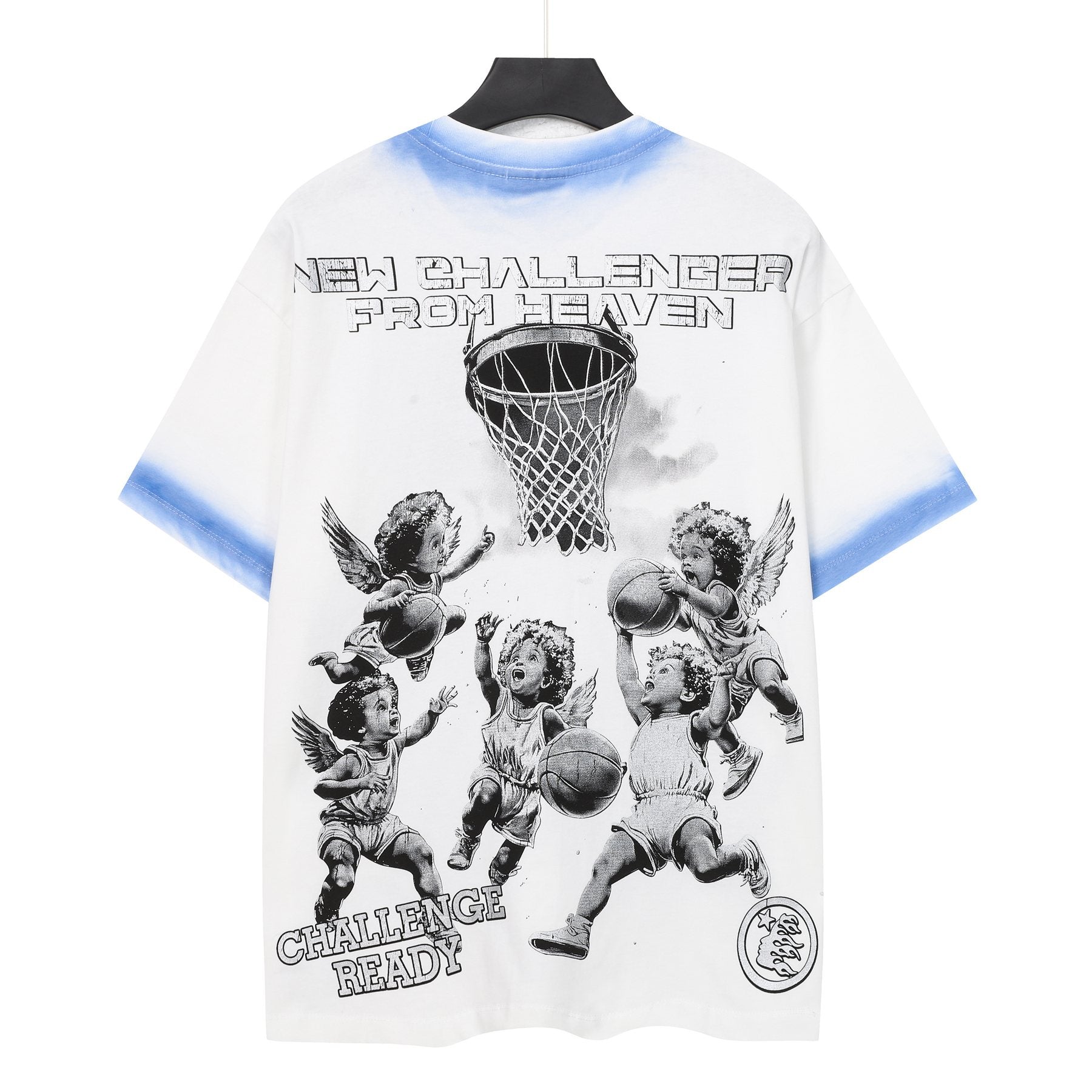 Hellstar Path to Paradise Basketball Cherub Graphic T-Shirt — back