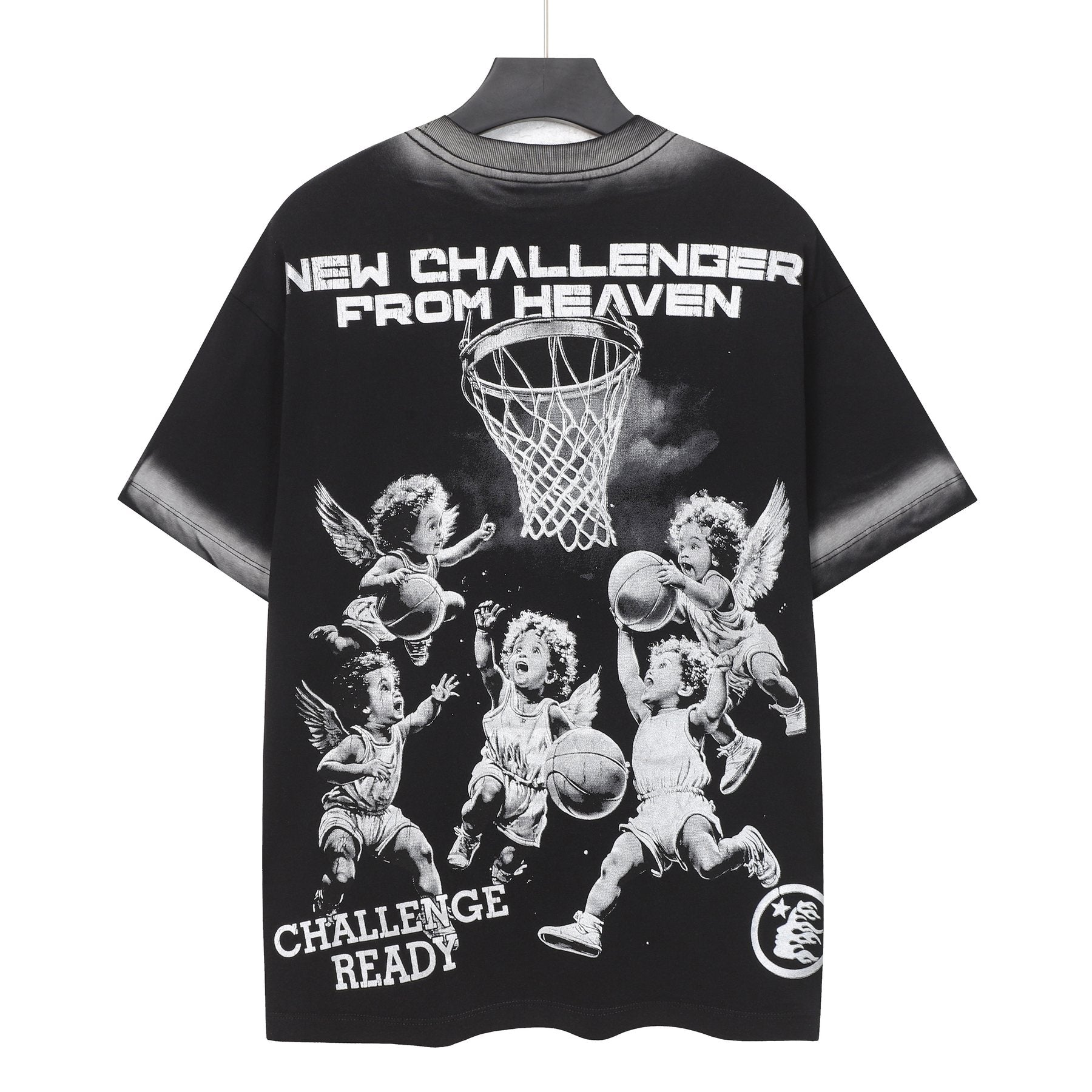 Hellstar Path to Paradise Basketball Cherub Graphic T-Shirt — back