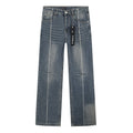 Purple Brand PU811 Washed Blue Distressed Straight-Leg Jeans — hero