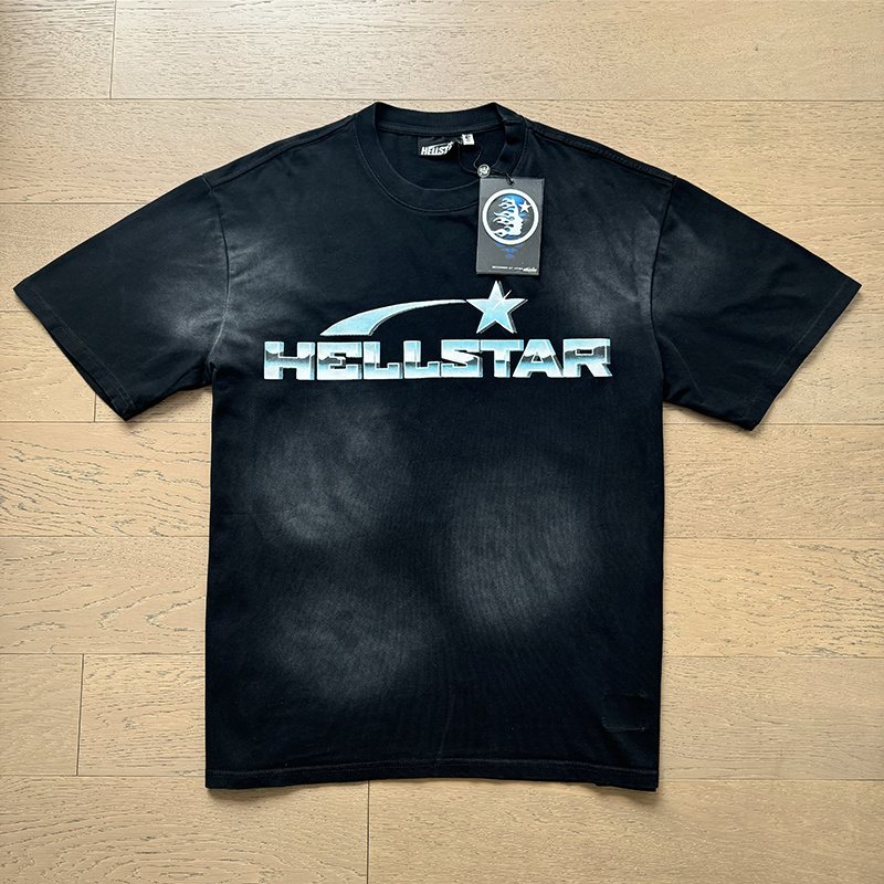 Hellstar Flaming-Head Graphic T-Shirt — context
