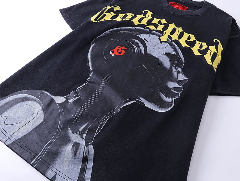 Godspeed Out of Many One Graphic T-Shirt — detail